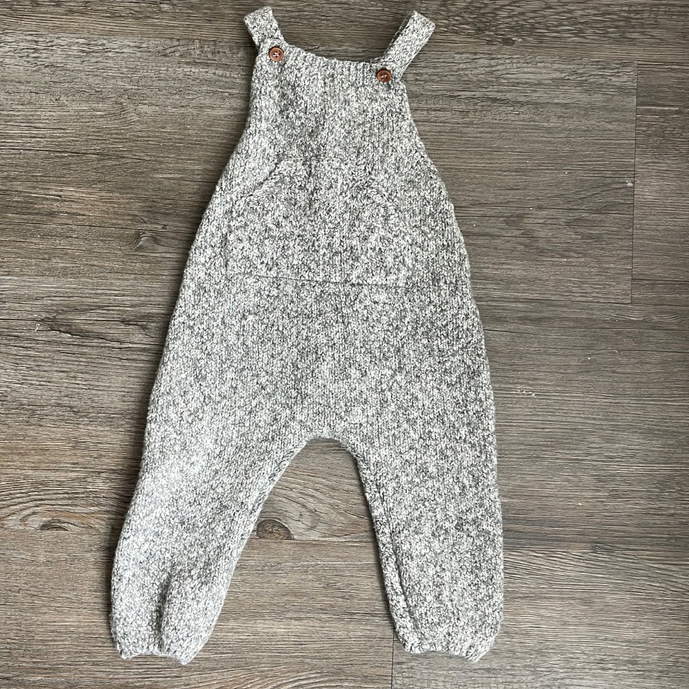 Zara baby boy knit romper